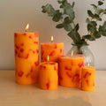 Set Velas Cilíndricas x5