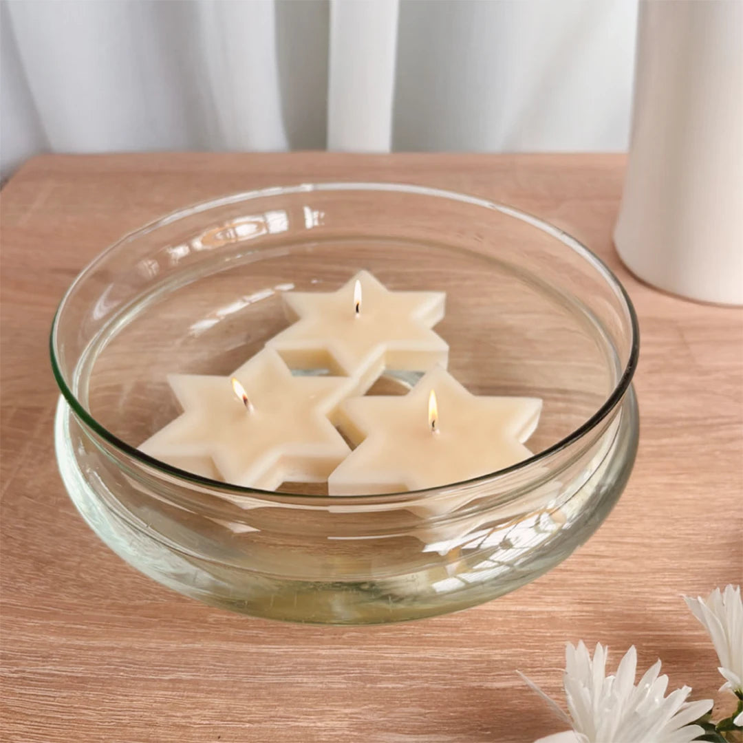 Velas Flotantes Estrella x3